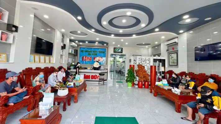 Không gian nha khoa Sài Gòn Tâm Đức